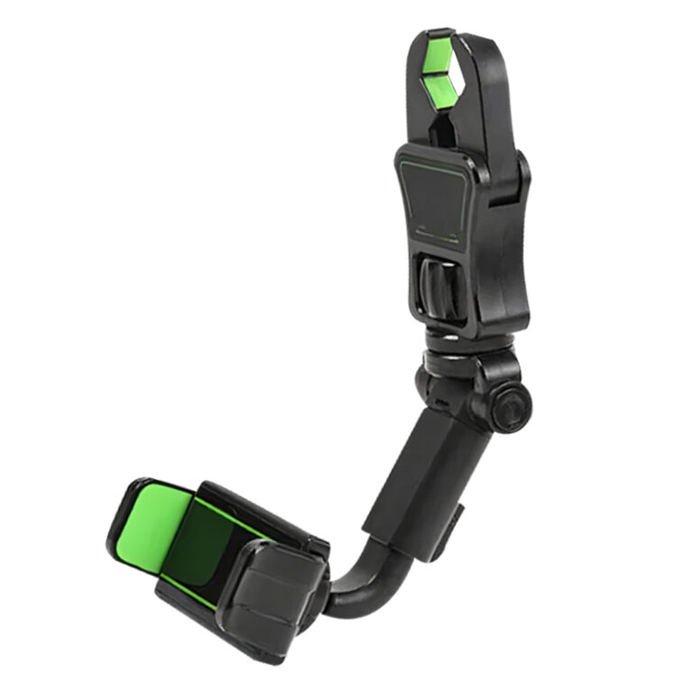 Support Téléphone En Caoutchouc Antidérapant Pour Voiture Et Maison - 11x9x4 Cm, Noir - Sans Colle, Facile à Nettoyer - 13